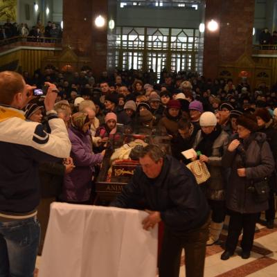 26 martie: Bacău "Sfântul Nicolae": Vizita din partea relicvelor sfântului Ioan Bosco