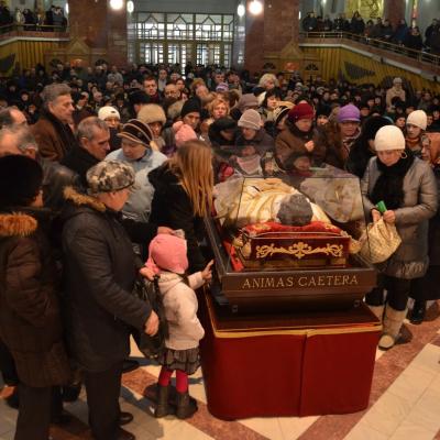 26 martie: Bacău "Sfântul Nicolae": Vizita din partea relicvelor sfântului Ioan Bosco