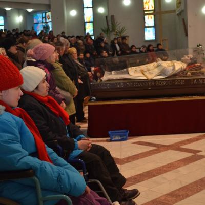 26 martie: Bacău "Sfântul Nicolae": Vizita din partea relicvelor sfântului Ioan Bosco