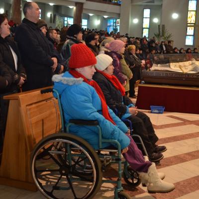 26 martie: Bacău "Sfântul Nicolae": Vizita din partea relicvelor sfântului Ioan Bosco