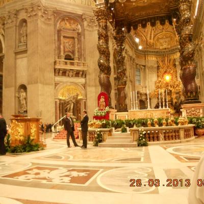 28 martie: Vatican: Liturghia Crismei împreună cu papa Francisc