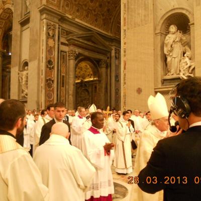 28 martie: Vatican: Liturghia Crismei împreună cu papa Francisc