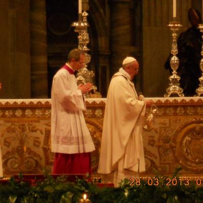 28 martie: Vatican: Liturghia Crismei împreună cu papa Francisc