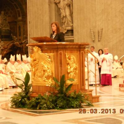 28 martie: Vatican: Liturghia Crismei împreună cu papa Francisc