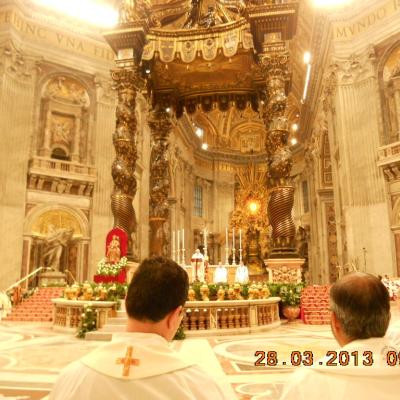 28 martie: Vatican: Liturghia Crismei împreună cu papa Francisc