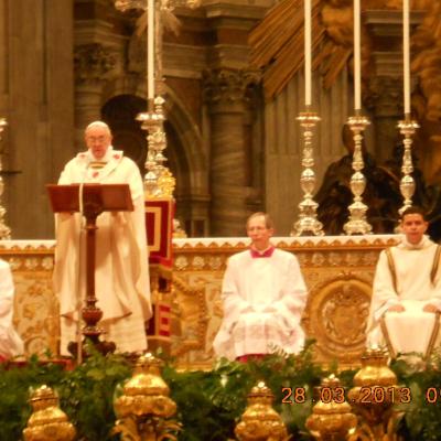 28 martie: Vatican: Liturghia Crismei împreună cu papa Francisc