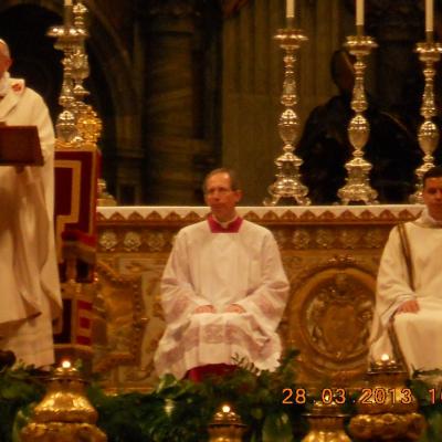 28 martie: Vatican: Liturghia Crismei împreună cu papa Francisc