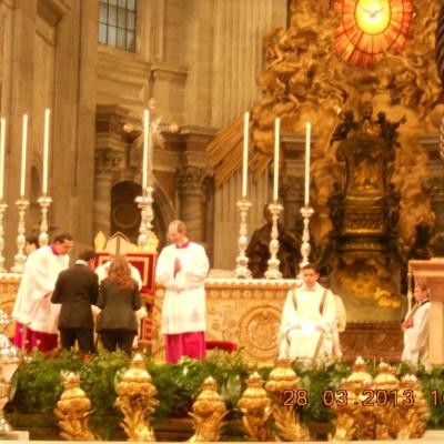 28 martie: Vatican: Liturghia Crismei împreună cu papa Francisc