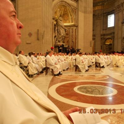 28 martie: Vatican: Liturghia Crismei împreună cu papa Francisc