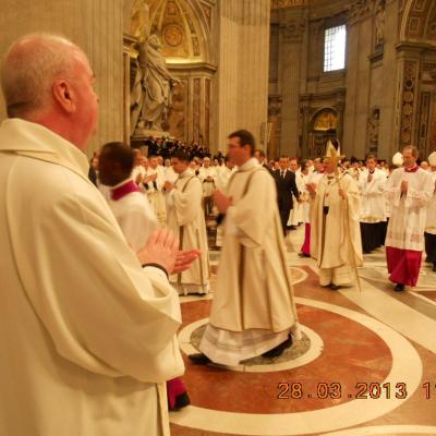 28 martie: Vatican: Liturghia Crismei împreună cu papa Francisc