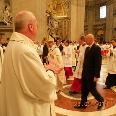 28 martie: Vatican: Liturghia Crismei împreună cu papa Francisc