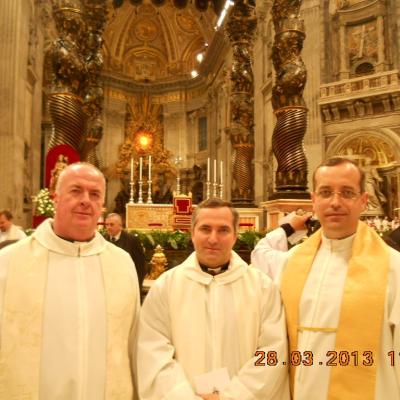 28 martie: Vatican: Liturghia Crismei împreună cu papa Francisc