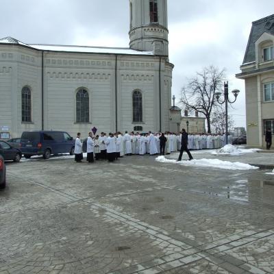 28 martie: Iaşi: Liturghia Crismei la catedrală