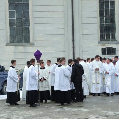 28 martie: Iaşi: Liturghia Crismei la catedrală