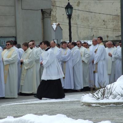 28 martie: Iaşi: Liturghia Crismei la catedrală
