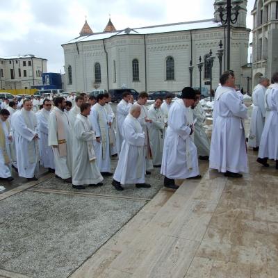 28 martie: Iaşi: Liturghia Crismei la catedrală