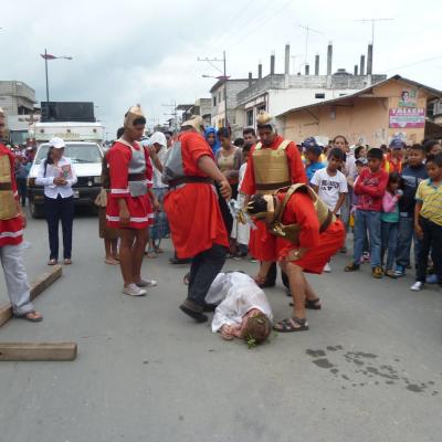 29 martie: Ecuador (Santa Lucia): Calea Crucii în Vinerea Mare