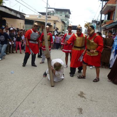 29 martie: Ecuador (Santa Lucia): Calea Crucii în Vinerea Mare