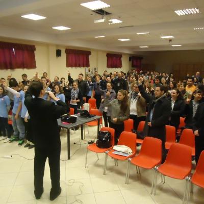 6 aprilie: Bacău: Zi plină de bucurie pentru tinerii din Acţiunea Catolică
