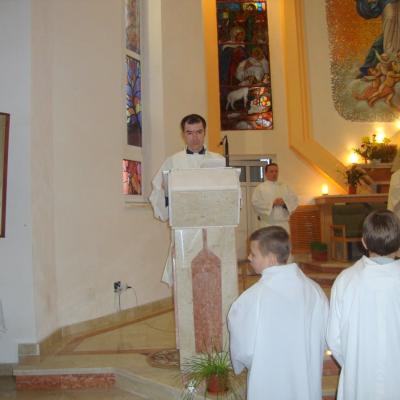 7 aprilie: Horgeşti: Vizita părintelui misionar Bartolomeu Blaj