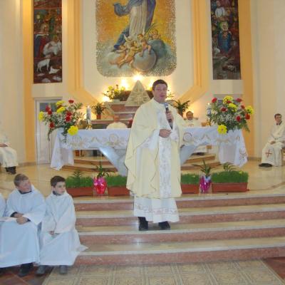 7 aprilie: Horgeşti: Vizita părintelui misionar Bartolomeu Blaj