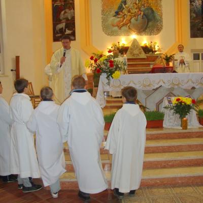7 aprilie: Horgeşti: Vizita părintelui misionar Bartolomeu Blaj