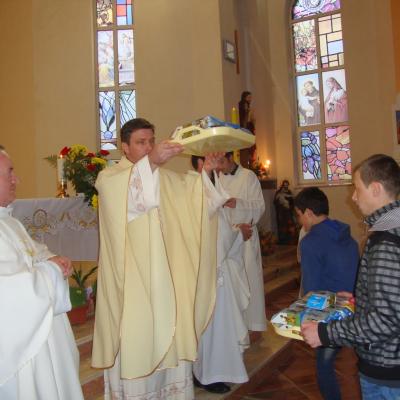 7 aprilie: Horgeşti: Vizita părintelui misionar Bartolomeu Blaj