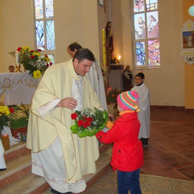 7 aprilie: Horgeşti: Vizita părintelui misionar Bartolomeu Blaj