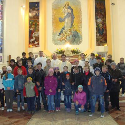 7 aprilie: Horgeşti: Vizita părintelui misionar Bartolomeu Blaj