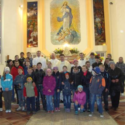7 aprilie: Horgeşti: Vizita părintelui misionar Bartolomeu Blaj
