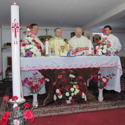 7 aprilie: Satu-Nou: Împlinirea a 45 de ani de la întemeierea Parohiei "Sfântul Mihai"