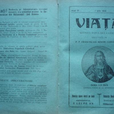 14 aprilie: Centenarul revistei "Viaţa"