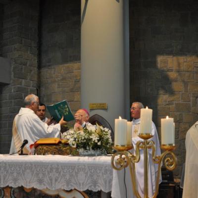 14 aprilie: Cesano: Vizita pastorală a ep. Gino Reali în comunitatea catolică românească