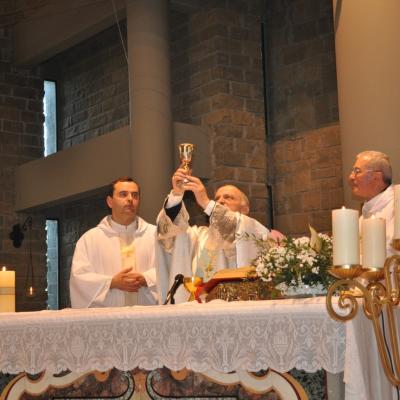 14 aprilie: Cesano: Vizita pastorală a ep. Gino Reali în comunitatea catolică românească
