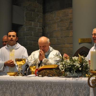 14 aprilie: Cesano: Vizita pastorală a ep. Gino Reali în comunitatea catolică românească