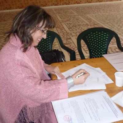 20 aprilie: Oneşti: Missio canonica