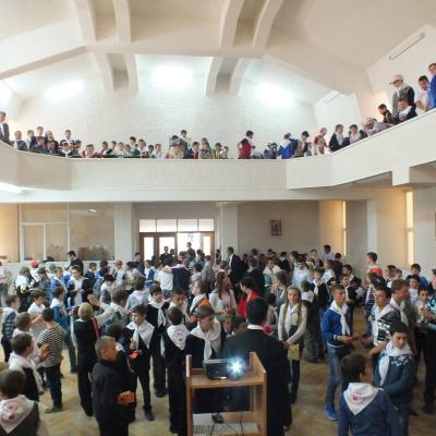 20 aprilie: Iaşi: Întâlnirea copiilor şi adolescenţilor ministranţi din Dieceza de Iaşi. Momentele de la ITRC