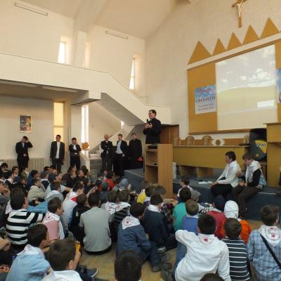 20 aprilie: Iaşi: Întâlnirea copiilor şi adolescenţilor ministranţi din Dieceza de Iaşi. Momentele de la ITRC