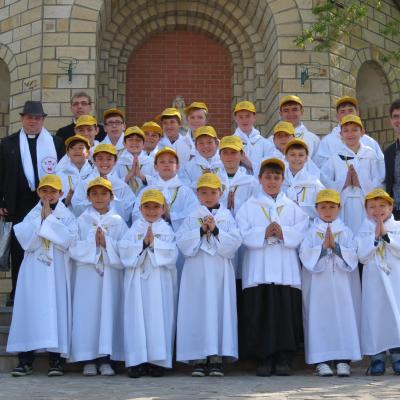 20 aprilie: Iaşi: Întâlnirea copiilor şi adolescenţilor ministranţi din Dieceza de Iaşi