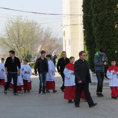 20 aprilie: Iaşi: Întâlnirea copiilor şi adolescenţilor ministranţi din Dieceza de Iaşi