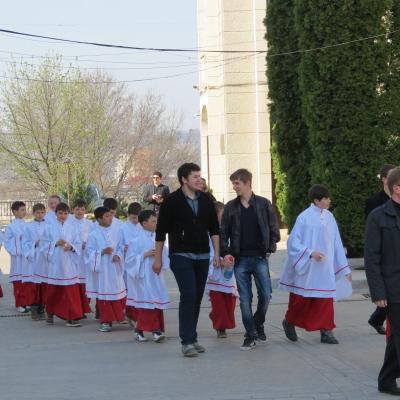20 aprilie: Iaşi: Întâlnirea copiilor şi adolescenţilor ministranţi din Dieceza de Iaşi