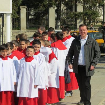 20 aprilie: Iaşi: Întâlnirea copiilor şi adolescenţilor ministranţi din Dieceza de Iaşi