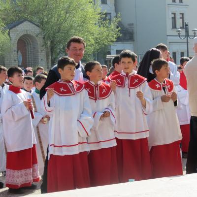 20 aprilie: Iaşi: Întâlnirea copiilor şi adolescenţilor ministranţi din Dieceza de Iaşi