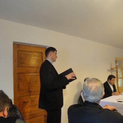 24 aprilie: Bacău: Şedinţa decanală