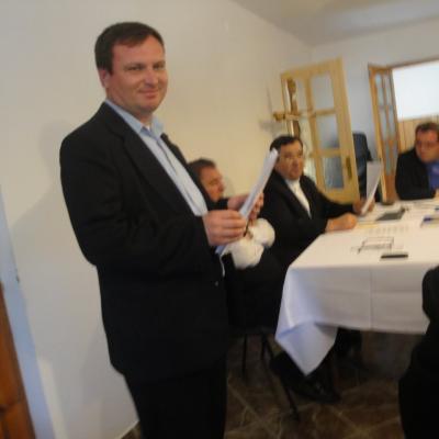 24 aprilie: Bacău: Şedinţa decanală