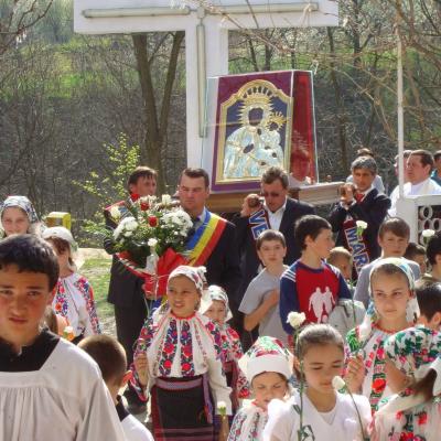 25-28 aprilie: Ciucani: "Peregrinatio Mariae" în Parohia Ciucani şi filiala Dumbrăveni