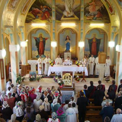 25-28 aprilie: Ciucani: "Peregrinatio Mariae" în Parohia Ciucani şi filiala Dumbrăveni