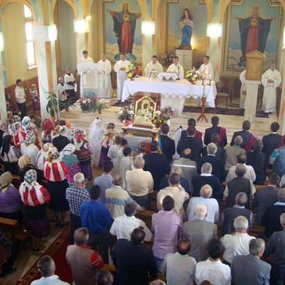 25-28 aprilie: Ciucani: "Peregrinatio Mariae" în Parohia Ciucani şi filiala Dumbrăveni