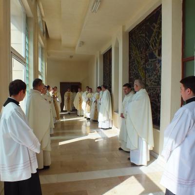 27 aprilie: Iaşi: Întâlnirea preoţilor profesori de la seminarul romaşcan şi de la cel ieşean