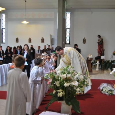 28 aprilie: Ladispoli: Prima Spovadă şi Prima Sfântă Împărtăşanie